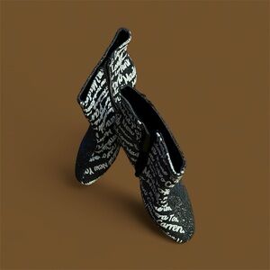 Black & White Boots Silver Heels